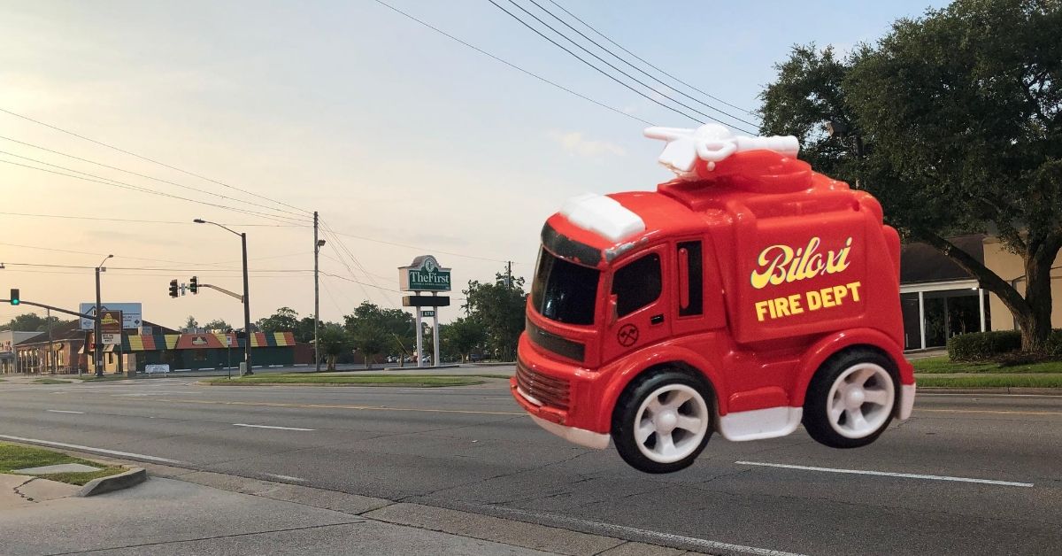 Biloxi Fire Department Gear Truck