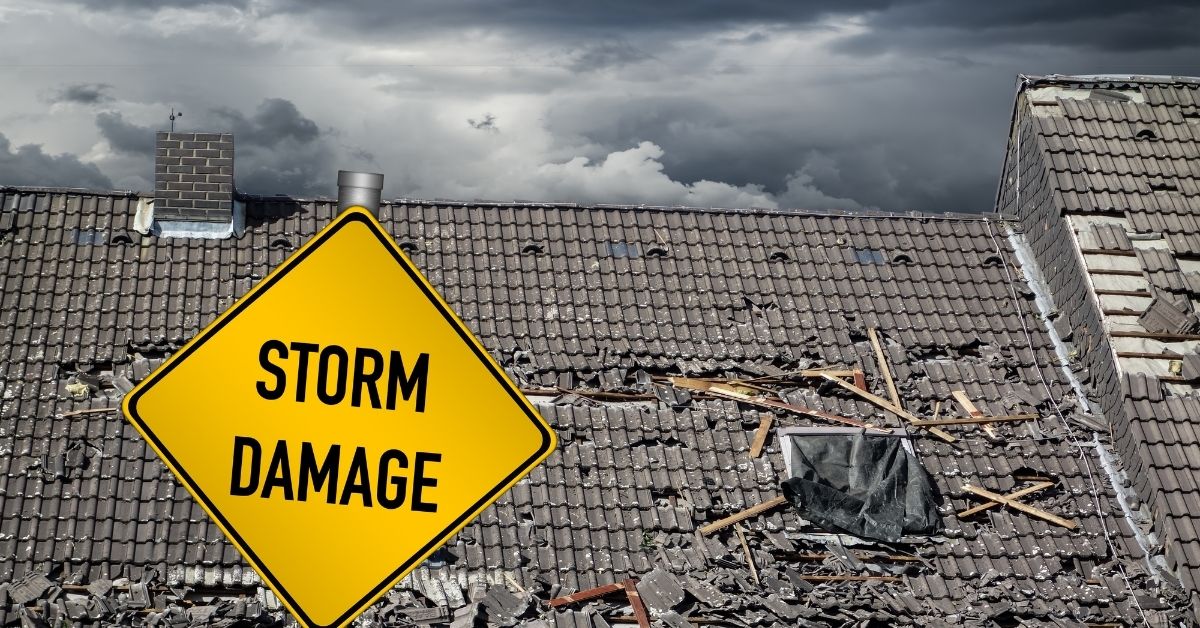 Hurricane Zeta Storm Damage