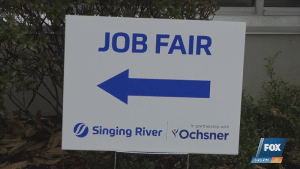 Hospital job fair at the Win Job Center in Gulfport