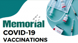 Memorial offers two COVID-19 vaccination sites on Friday, July 30