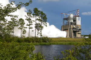 NASA Conducts 5th Test in RS-25 Series Supporting Artemis Moon Missions