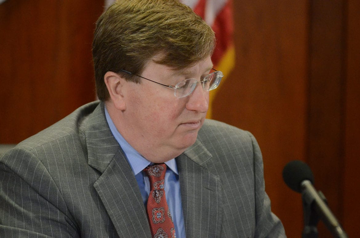 Tate Reeves: No plans to call special session