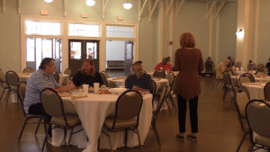 BAY ST. LOUIS COMMUNITY HALL HOSTS THANKSGIVING FOR RESIDENTS