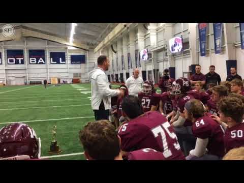 Seth Smith makes emotional address to his East Central team