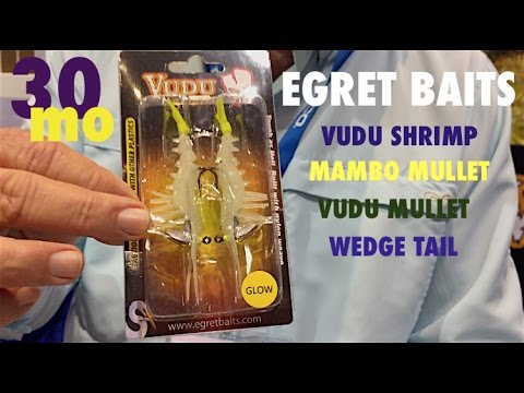 EGRET BAITS VUDU SHRIMP – review- biloxi mississippi boat show