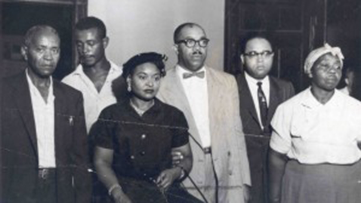 Dr. T.R.M. Howard with Mamie Till Mobley