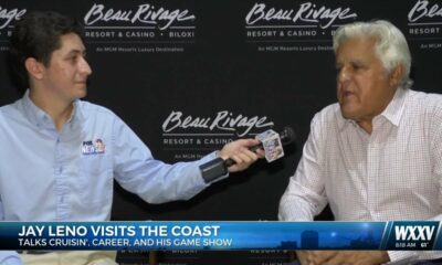 Jay Leno visits the Gulf Coast