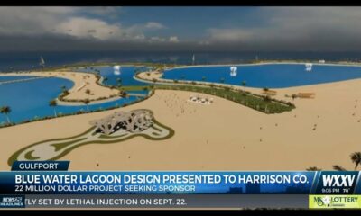 Blue Water Lagoon plans for Gulfport beach