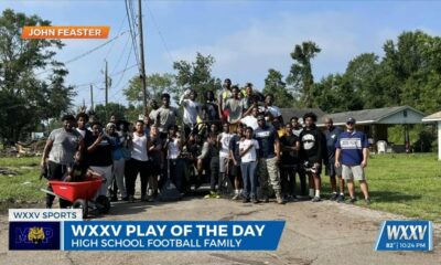 Play of the Day: High School Football Family comes together for Moss Point