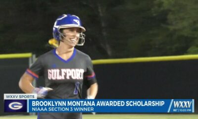 Gulfport's Brooklynn Montana wins NIAAA scholarship