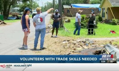 Volunteers with trade skills needed in Moss Point