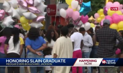 Balloon release honors slain Murrah graduate