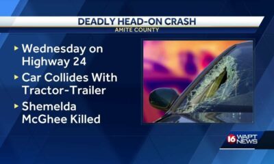 Driver killed in Amite County crash