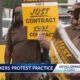 Ups Practice Protest