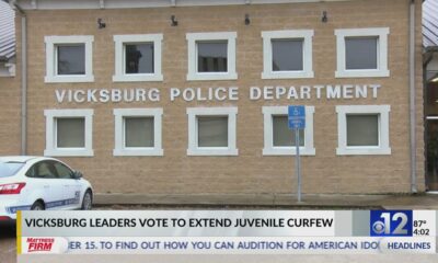 Vicksburg leaders vote to extend juvenile curfew