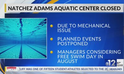 Maintenance issue postpones opening of Natchez pool