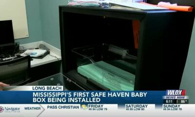 Mississippi's first safe haven baby box being installed