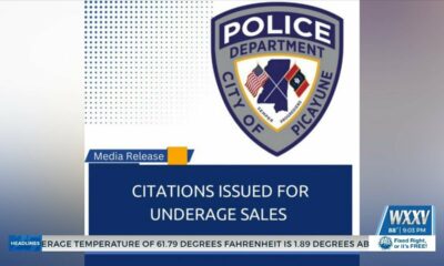 Citations issued for underage sales in Picayune