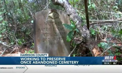Family working to preserve once abandoned Harrison County cemetery