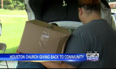 Houston church gave out hundreds of boxes of produce