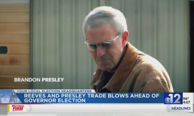 Reeves, Presley trade blows ahead of gubernatorial election