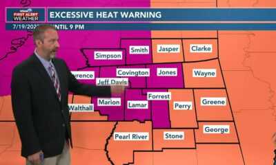 07/19 Ryan's "Excessive Heat" Wednesday Morning Forecast