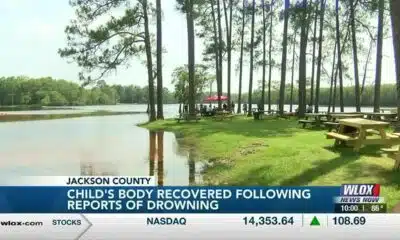 Child's body recovered following reports of drowning in Jackson County