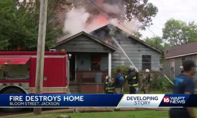 Fire destroys Bloom Street house