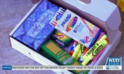 Keesler Federal Credit donates supplies to local school districts