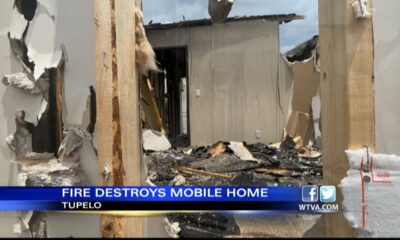 Lightning may have caused fire at mobile home business in Tupelo