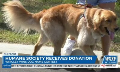 Humane Society of South Mississippi receives donation through contest with Florence Gardens builders