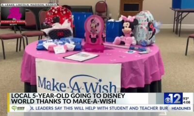 Mississippi girl receives Make-A-Wish trip to Disney World