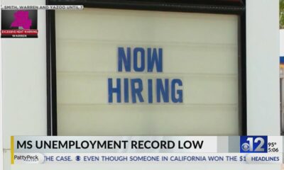 Mississippi’s unemployment rate hits record low for June 2023