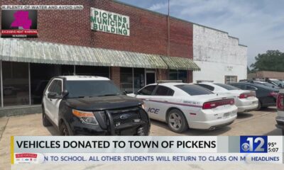 Pickens receives new patrol cars from California