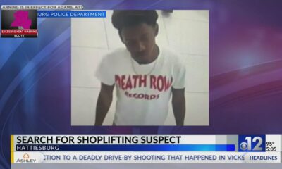 Hattiesburg police search for shoplifting suspect