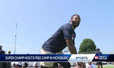 Super Bowl winning NFL player returns to Vicksburg
