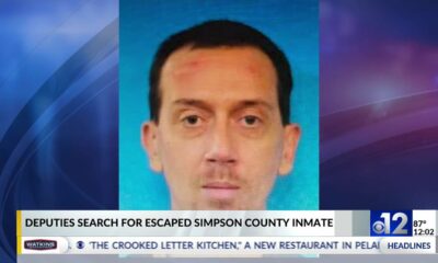 Simpson County deputies search for escaped inmate