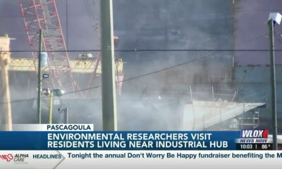 Environmental researchers visit Pascagoula residents living near industrial hub