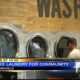 VIDEO: Safe Place Foundation holds free laundry washing event for families in need