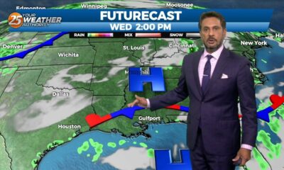 7/25 - The Chief's "Less Humid Pattern" Tuesday Morning Forecast