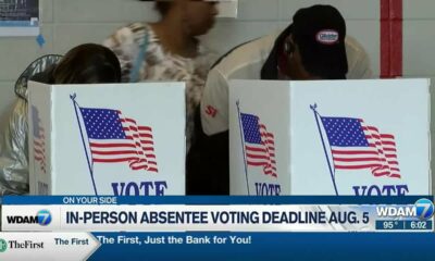 Absentee voting slow but ongoingin Pine Belt as Aug. 8 primary nears