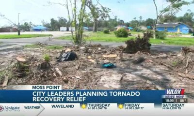 Moss Point city leaders planning for tornado recovery relief