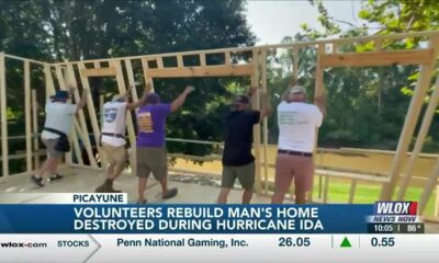 Volunteers from Texas help rebuild South Mississippi man’s home after Hurricane damage