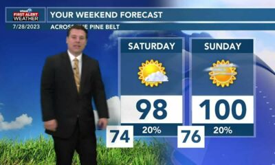 Patrick's Friday PM Forecast 7/28