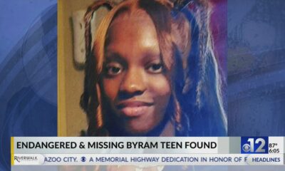 Missing Byram teen found safe, taken to UMMC for evaluation