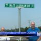 Smithville renames street in honor of WTVA Chief Meteorologist Matt Laubhan