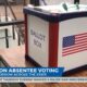 In-person absentee voting begins Saturday across the state