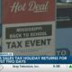 Mississippi sales tax holiday returns for two days