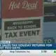 Mississippi sales tax holiday returns for two days