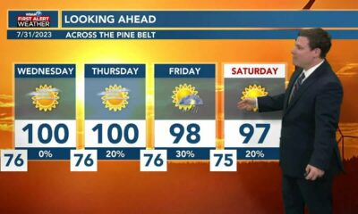 Patrick's Monday PM Forecast 7/31